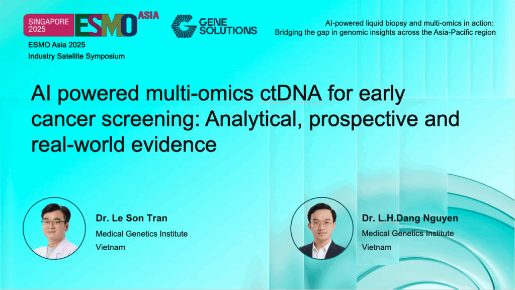 kconnect.genesolutions.com ai powered multi omics ctdna for early cancer screening analytical prospective and real world evidence le son tran 2 - The K-CONNECT Platform
