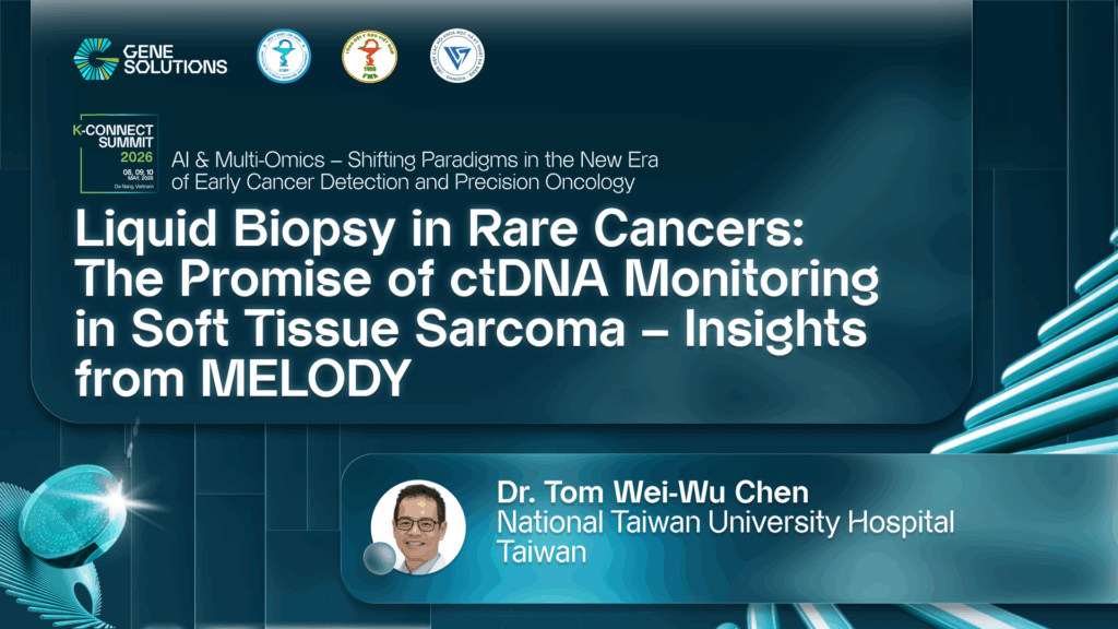 kconnect.genesolutions.com colon case spotlight ctdnaguided escalation in earlystage cancer dr. tom wei wu chen - The K-CONNECT Platform