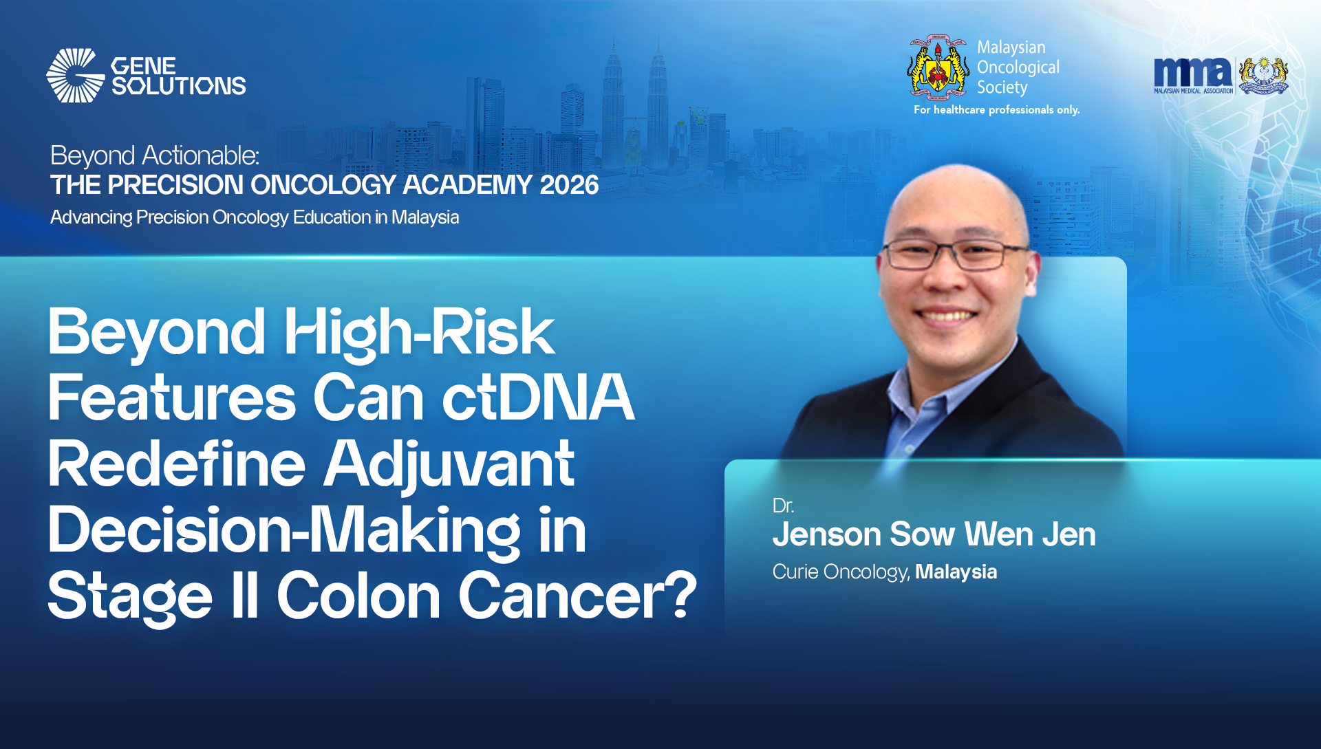 Interactive Case Discussions: Beyond High-Risk Features - Can ctDNA Redefine Adjuvant Decision-Making in Stage II Colon Cancer? 1 kconnect.genesolutions.com hands on ngs report interpretation interactive session targeted and comprehensive genomic profiling cover presentation 5 - The K-CONNECT Platform
