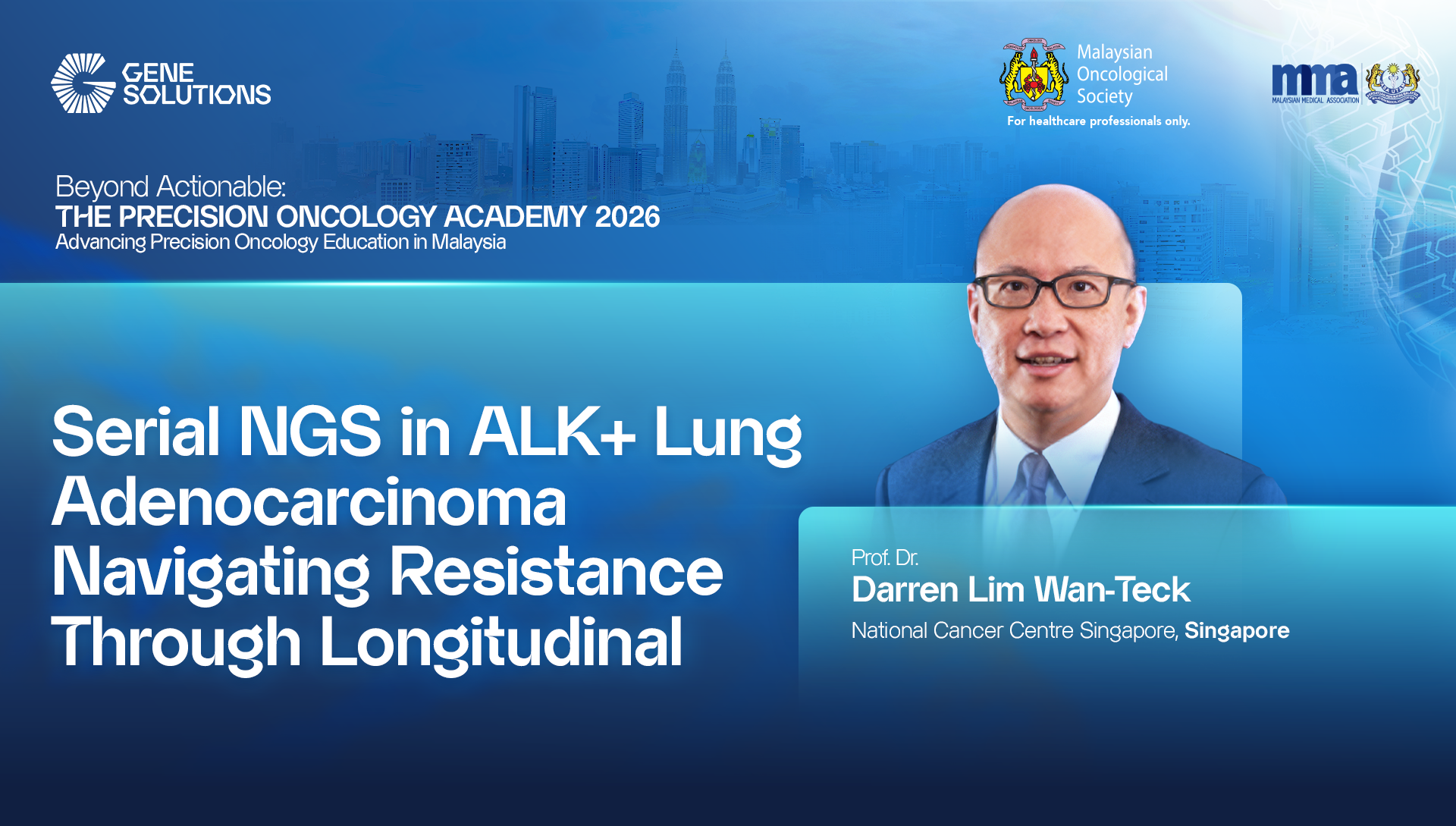Interactive Case Discussions: Serial NGS in ALK+ Lung Adenocarcinoma Navigating Resistance Through Longitudinal Molecular Profiling 1 kconnect.genesolutions.com hands on ngs report interpretation interactive session targeted and comprehensive genomic profiling darren - The K-CONNECT Platform
